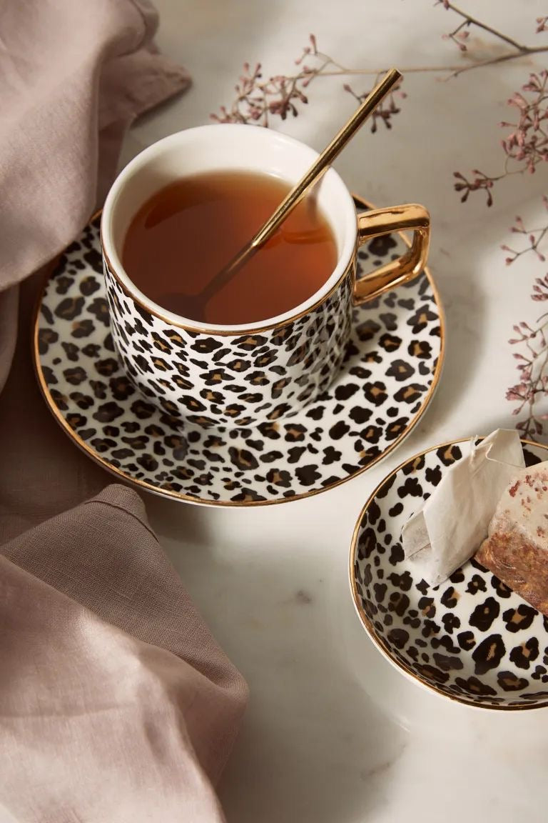 Leopard Print Mini Side Plate