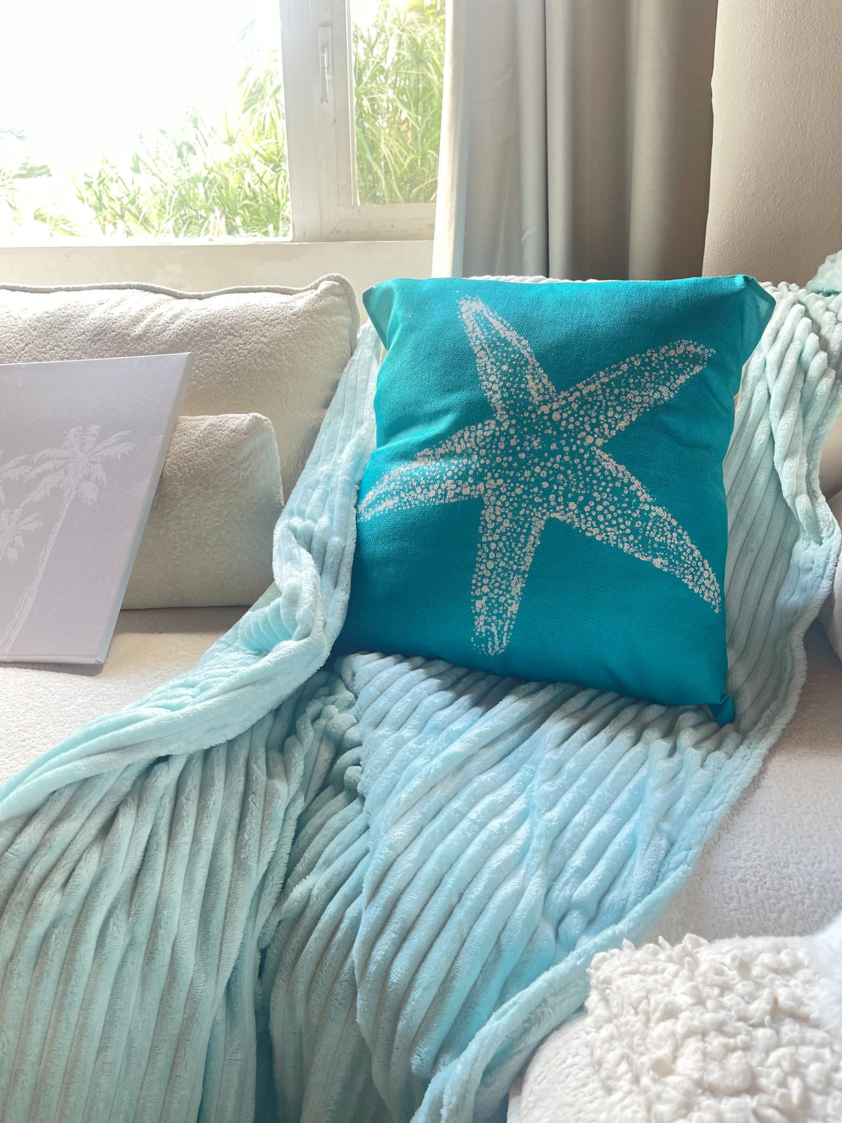 Coastal Comfort Throw (Oversized)