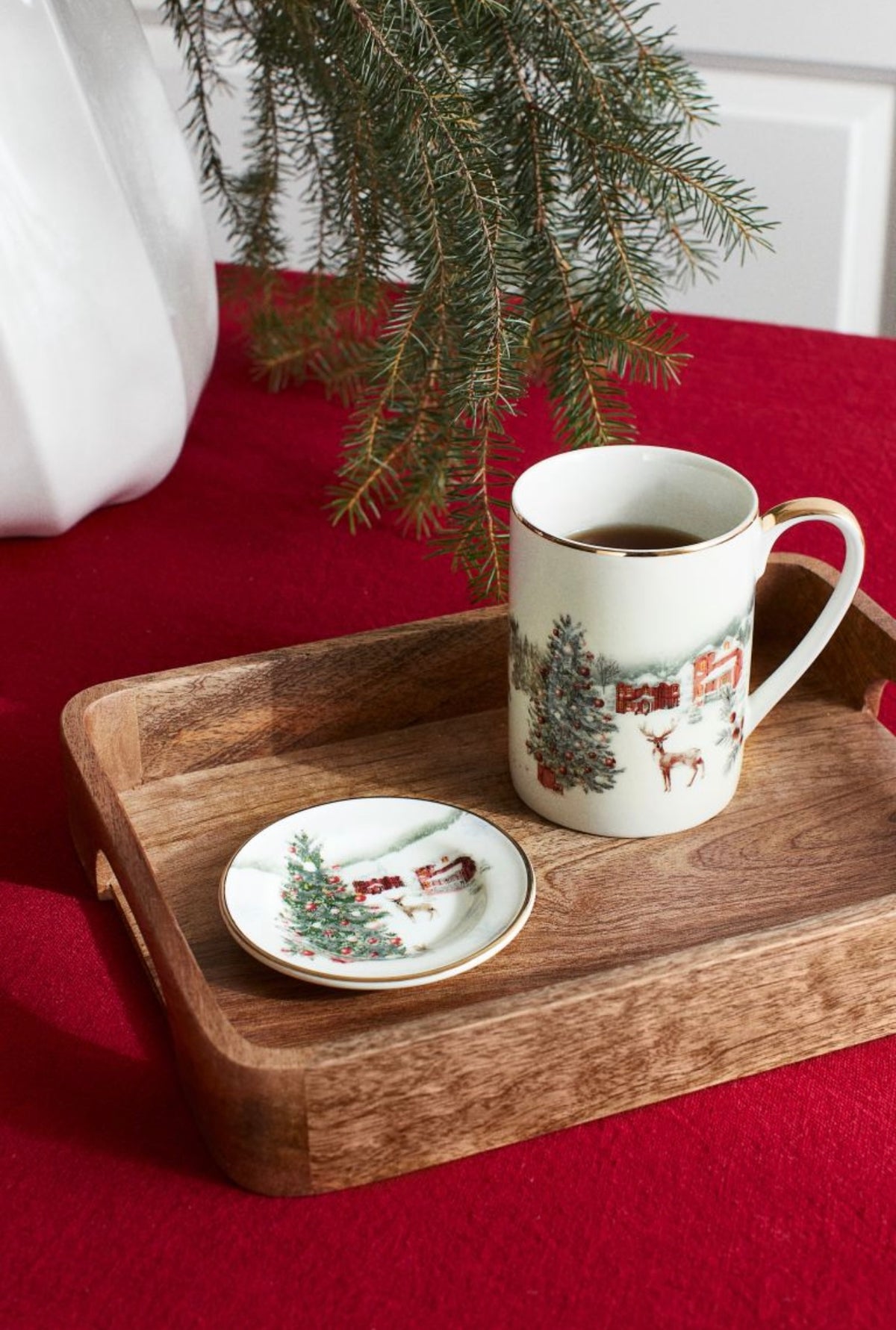 Christmas Porcelain Mug