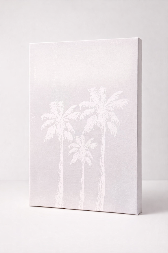 Island Palm Minimalist Wall Art