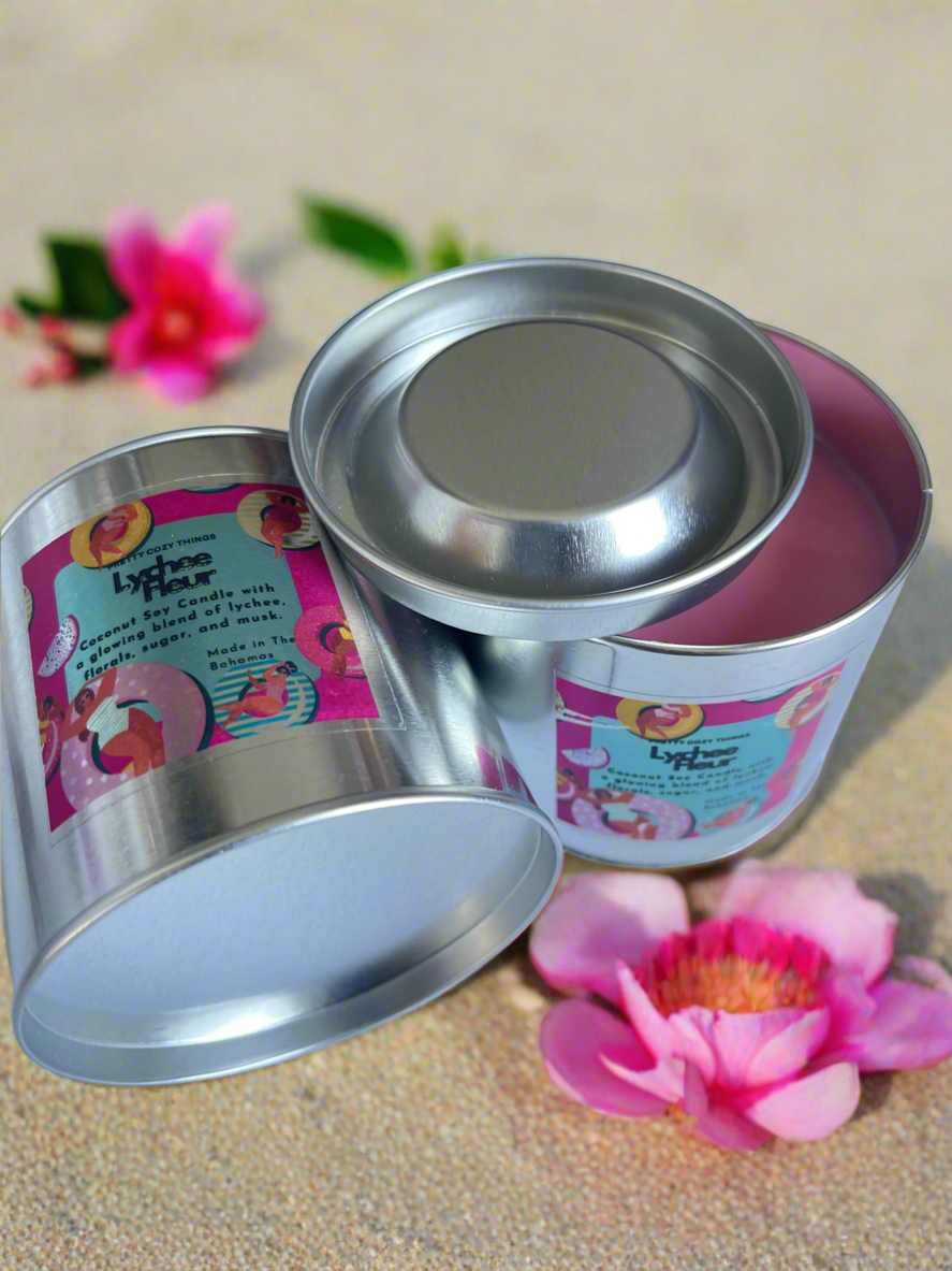 Lychee Fleur Candle Tin