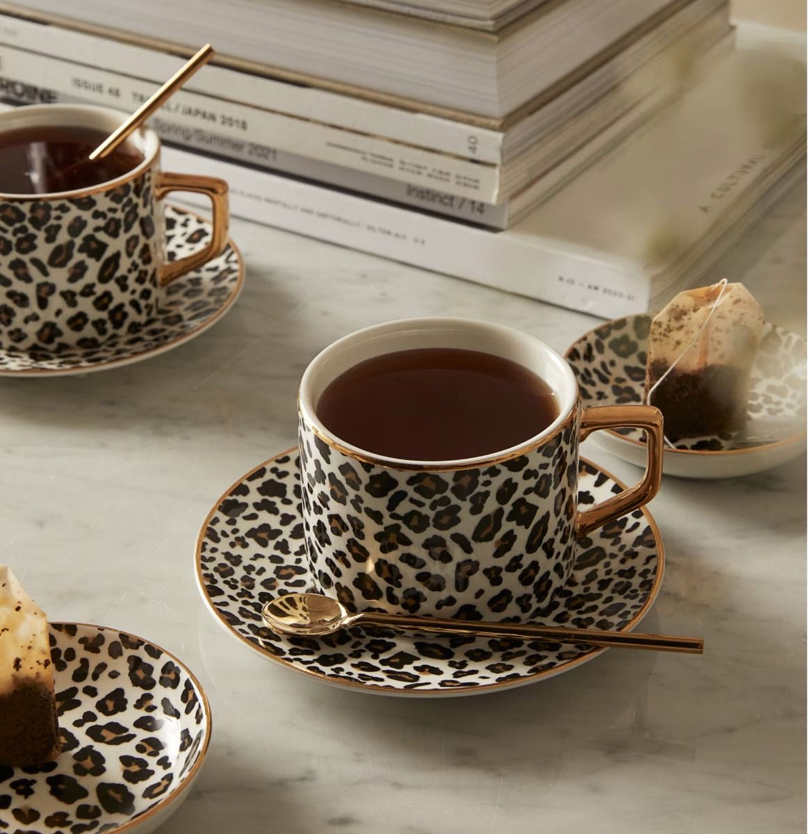 Leopard Print Mini Side Plate