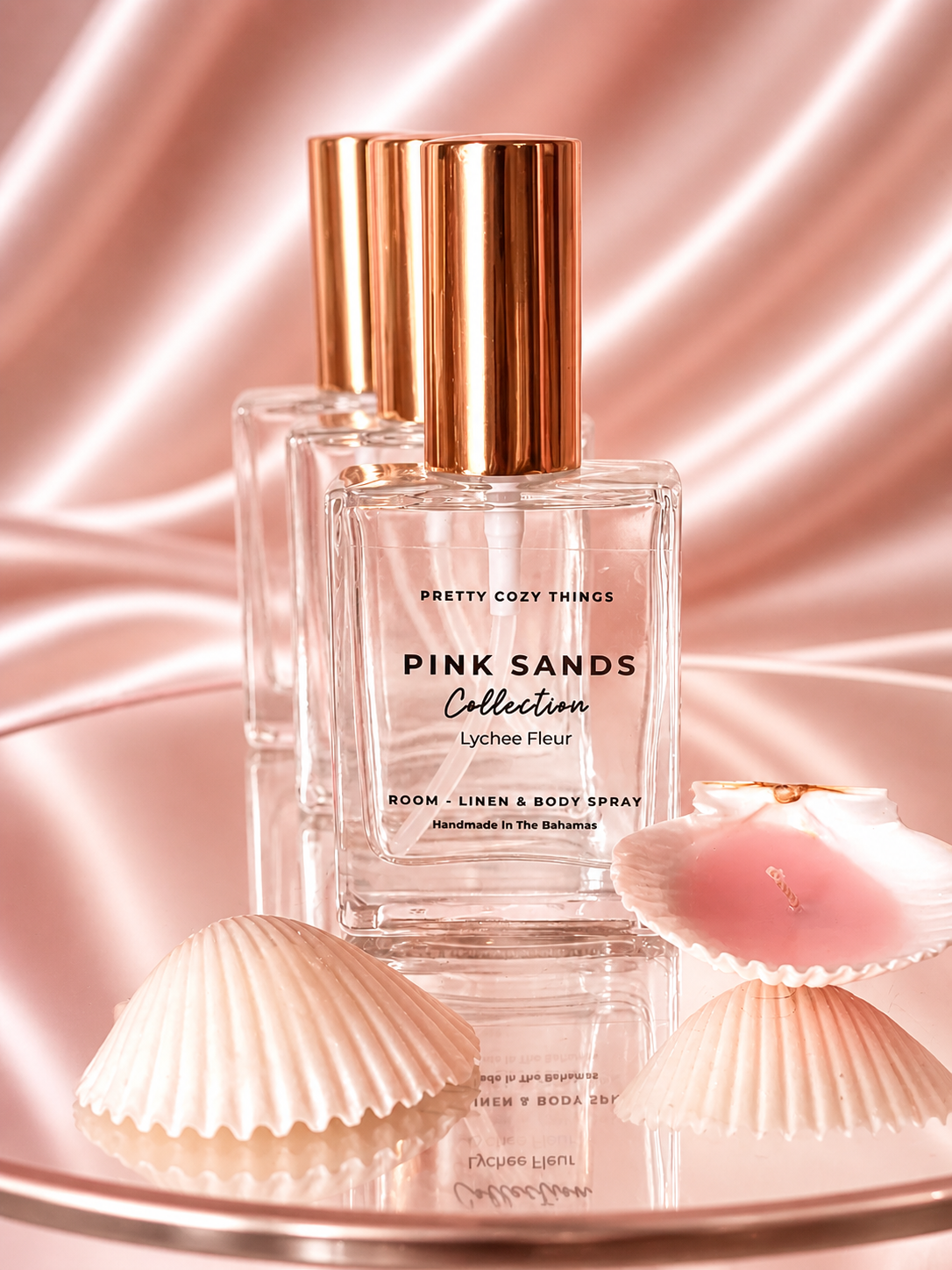 Pink Sands, Room•Linen •Body Spray