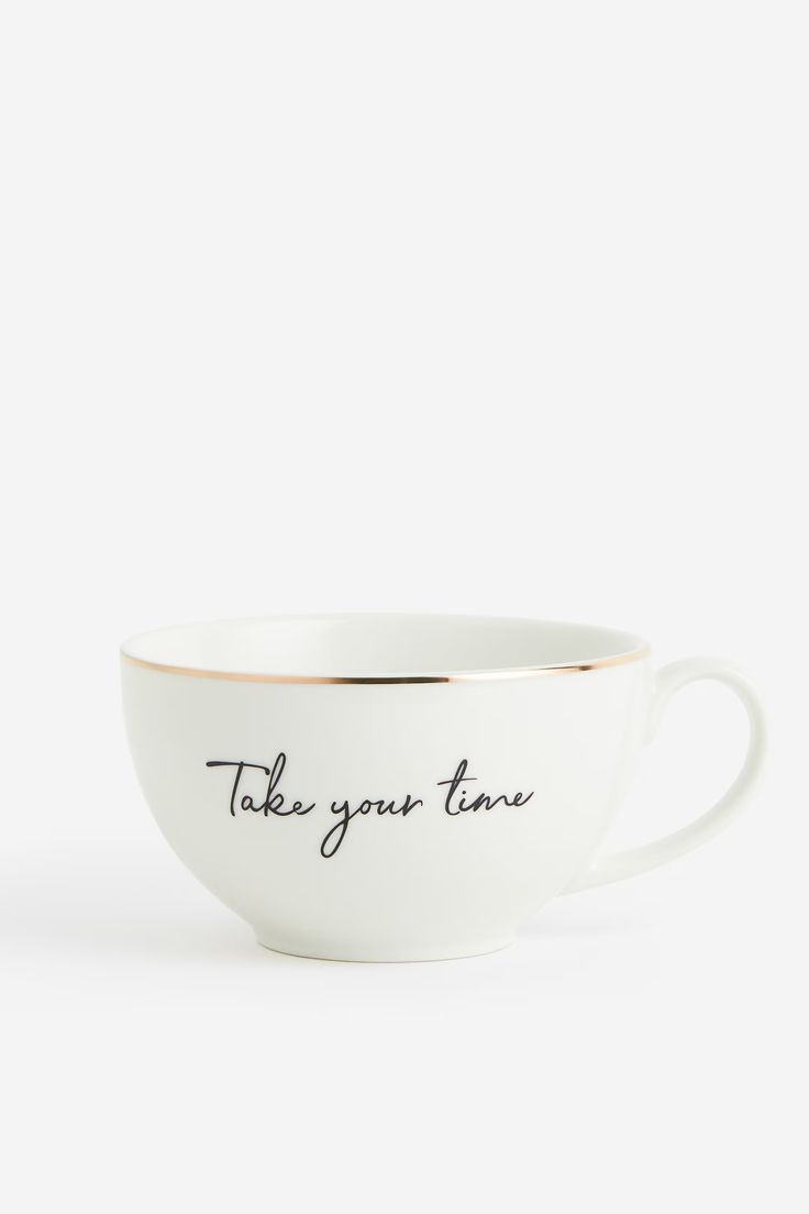 Take your Time - Porcelain Mug