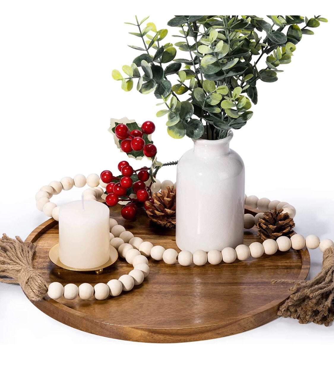 Farmhouse Wood Beads