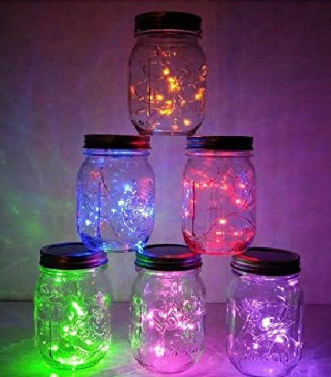 Solar Powered Mason Jar Light