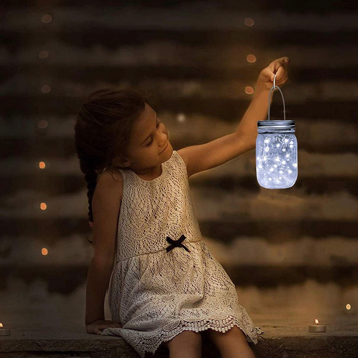 Solar Powered Mason Jar Light