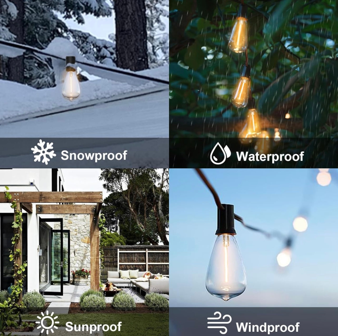 50 ft solar string lights sales