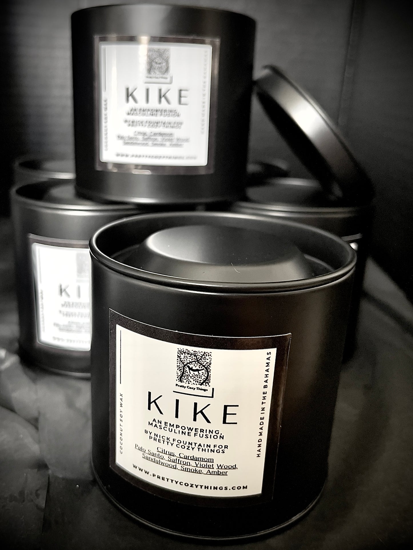 Kike Masculine Candle (Tin)