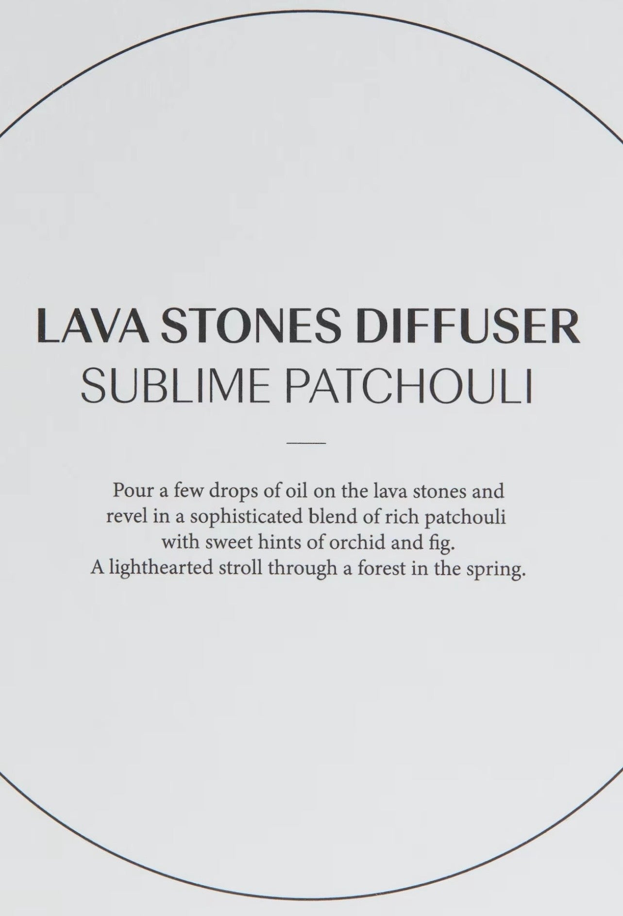 The Lava Stone Diffuser