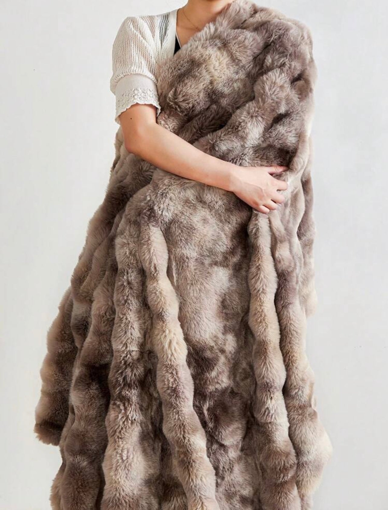 Fur Throw Blanket.